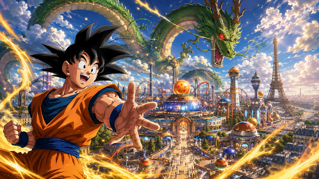 Dragon Ball pode ganhar parque bilionário perto de Paris