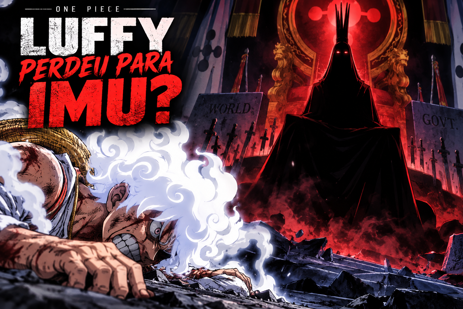 Por que Oda fez Luffy perder para Imu justamente agora? A derrota pode ter preparado algo muito maior