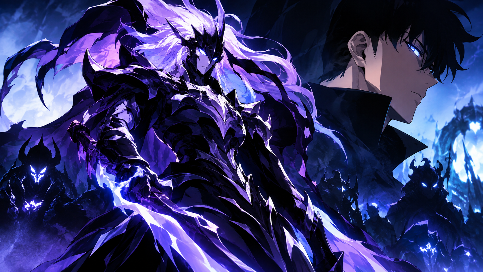 Bellion, a poderosa sombra de Sung Jin-Woo, lidera o exército das sombras em Solo Leveling